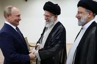 Prezydent Rosji Władimir Putin w Iranie