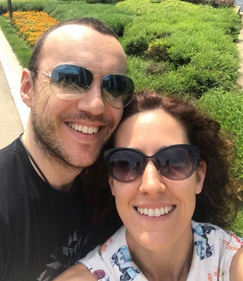 Bane Mojićević sa bivšom ženom