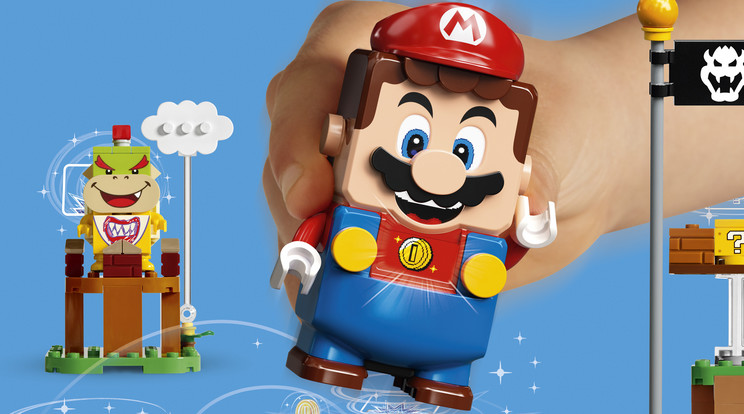 Új szintre emeli a legózást a Super Mario készlet / Fotó: LEGO 
