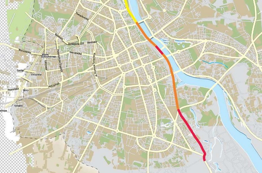 Już można jeździć szybciej Wisłostradą