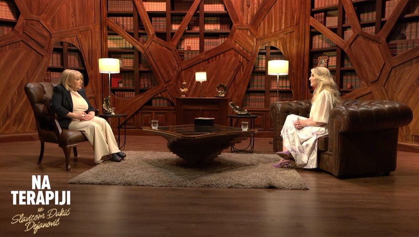 Nikolina Kovač, emisija "Na terapiji sa Slavicom Đukić Dejanović"
