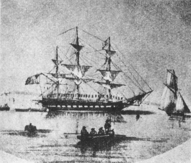Statek Fly, na pokładzie którego Paweł Edmund Strzelecki wyruszył w 1834 r. w podróż dookoła świata