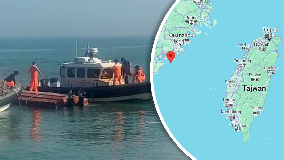 Chińska straż przybrzeżna naruszyła wody Tajwanu. To kolejny incydent