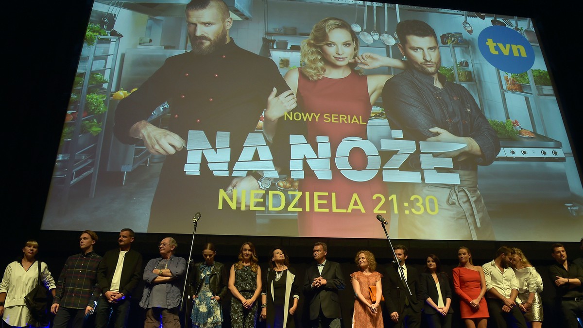 "Na noże": uroczysta premiera serialu