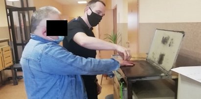 Napadł z nożem na żonę. Poranił pasierba, który stanął w obronie matki