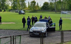 Brudziński przeprasza za przerwanie meczu dzieci lądowaniem Black Hawka. 'Sprawa bulwersująca także dla mnie'