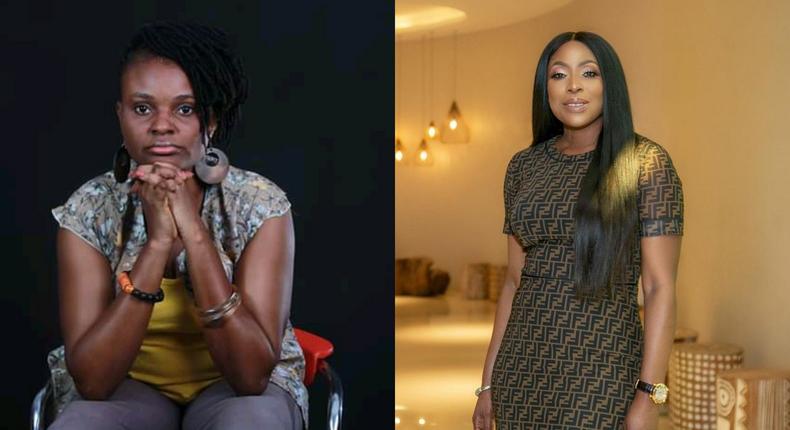 Tobore Ovuorie has responded to Mo Abudu's viral Instagram video  [Tobore Ovuorie/ @moabudu]