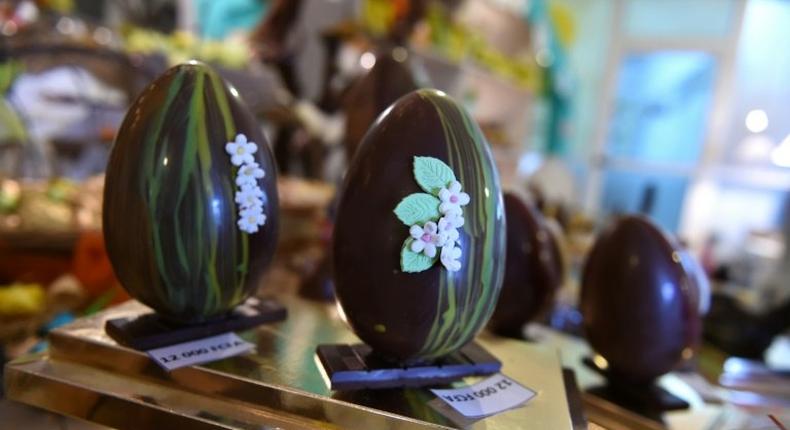 Easter eggs have forced their way into British political debate