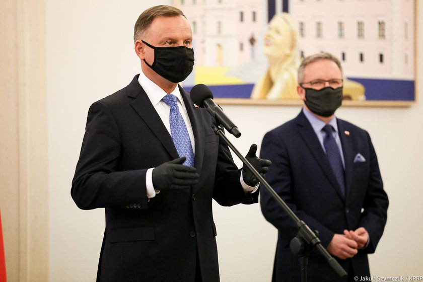 Andrzej Duda odznaczył Georgette Mosbacher