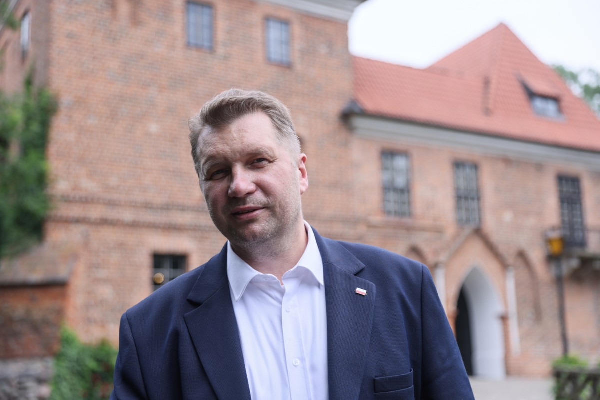 Minister edukacji i nauki Przemysław Czarnek