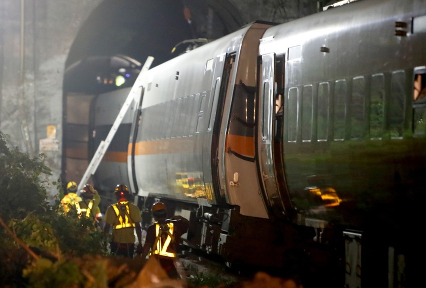 Železnička nesreća u Hualienu