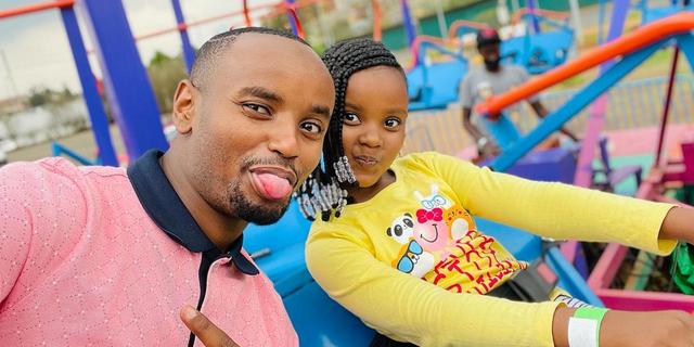 Kabi WaJesus finally introduces daughter Abby to his Online family [Photos]  | Pulselive Kenya