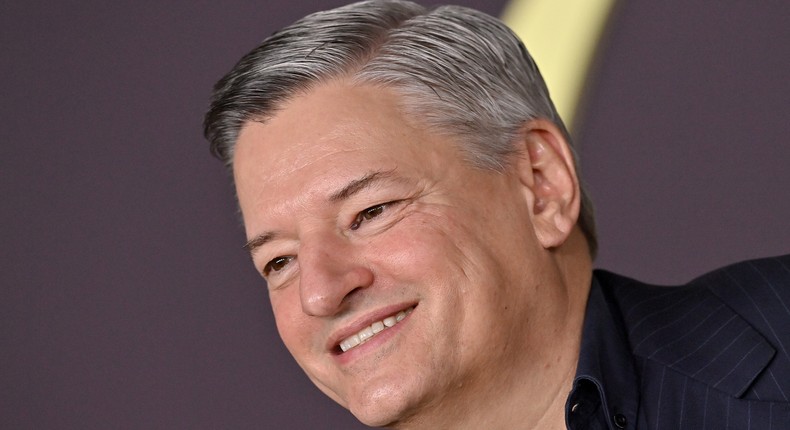 Netflix co-CEO Ted Sarandos.Axelle/Bauer-Griffin/FilmMagic