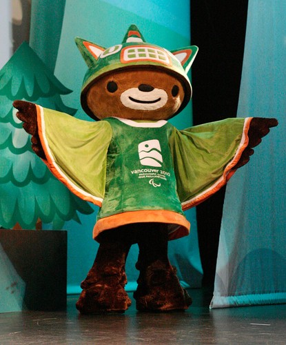 Sumi, , jedna z maskotek Zimowych Igrzysk Olimpijkich Vancouver 2010