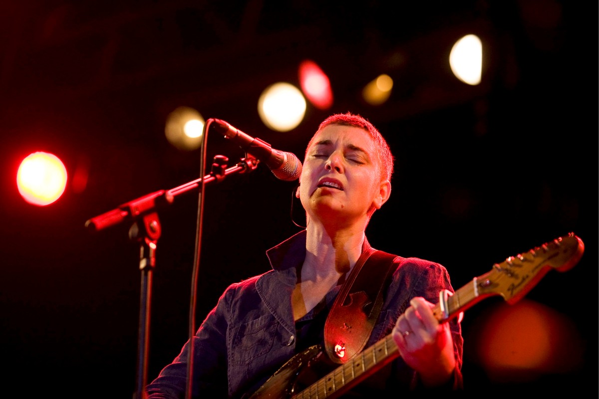 Sinead O'Connor, zdjęcie archiwalne z 2008 roku