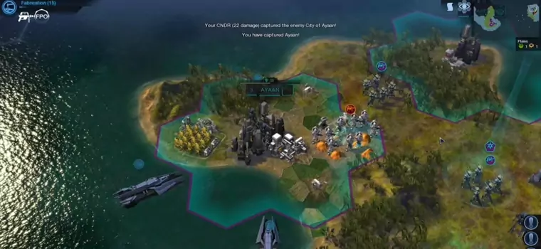 Gameplay z Civilization: Beyond Earth