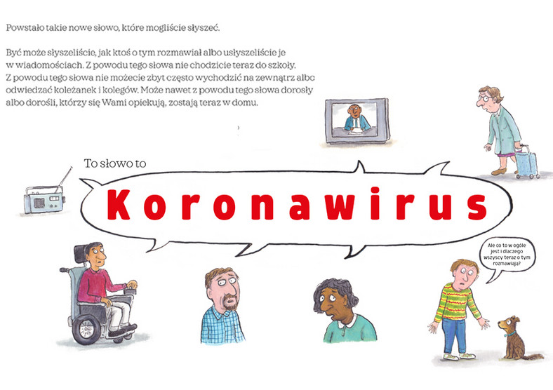 "Koronawirus. Książka dla dzieci"