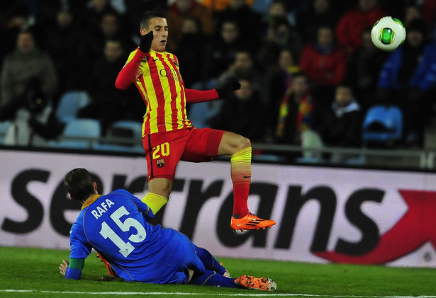 Hat-trick Tello. Barcelona blisko półfinału Pucharu Hiszpanii. WIDEO