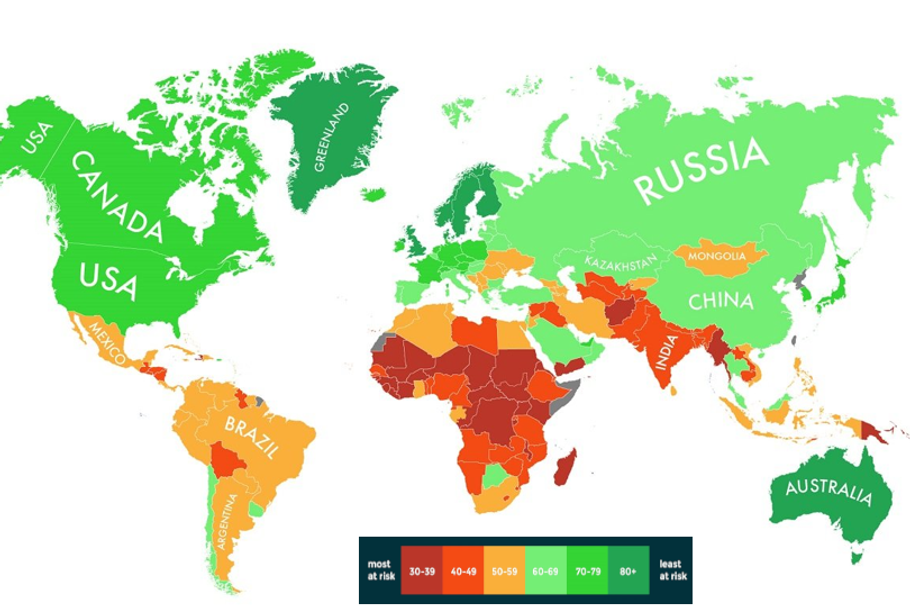 Państwa, które najbardziej dbają o środowisko [MAPA] - Świat - Newsweek.pl