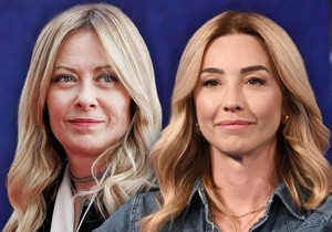 Silvija Salis i  Đorđa Meloni
