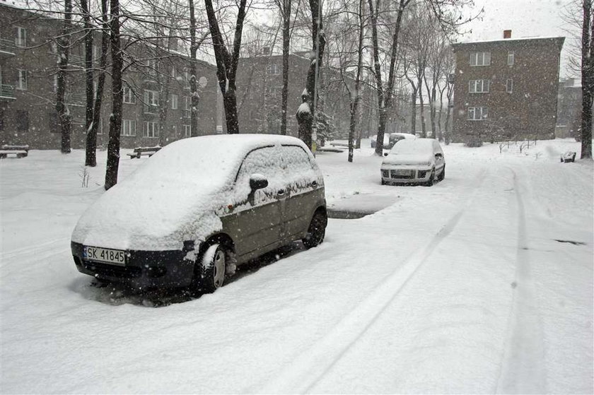 Zima, Katowice, paraliż, nawałnica