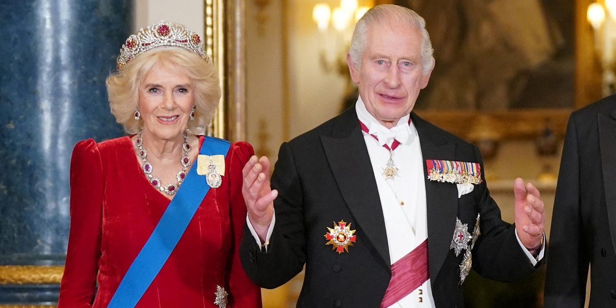 Królowa Camilla i król Karol III.