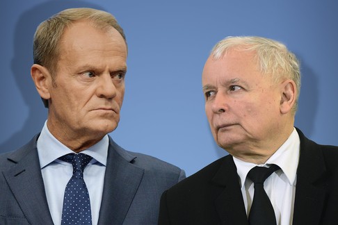 Jarosław Kaczyński i Donald Tusk