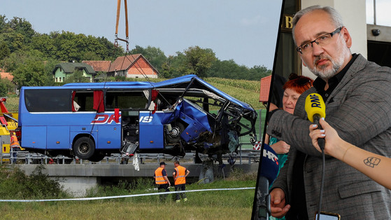 Niedzielski: do Warszawy wraca czwórka poszkodowanych w wypadku w Chorwacji