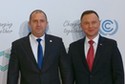 Prezydent Bułgarii Rumen Radew i prezydent Polski Andrzej Duda