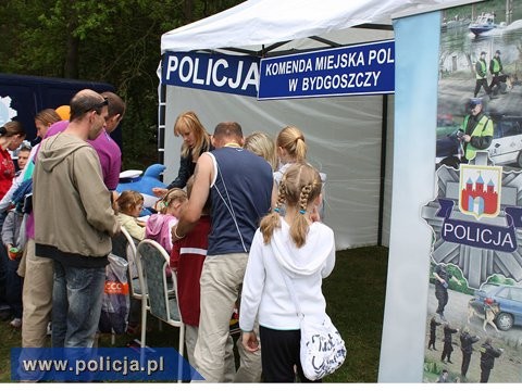 Dzień dziecka z policją