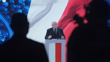 Jarosław Kaczyński mówił o serialu TVP. Sala zareagowała okrzykiem