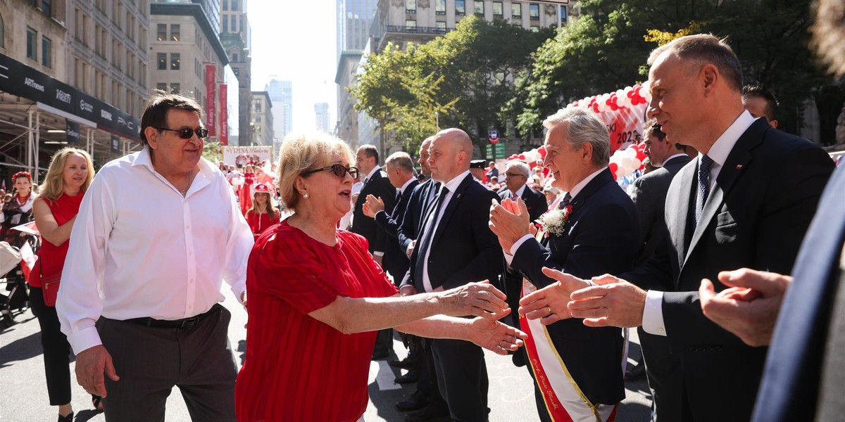 Andrzej Duda został wybuczany przez amerykańską Polonię.