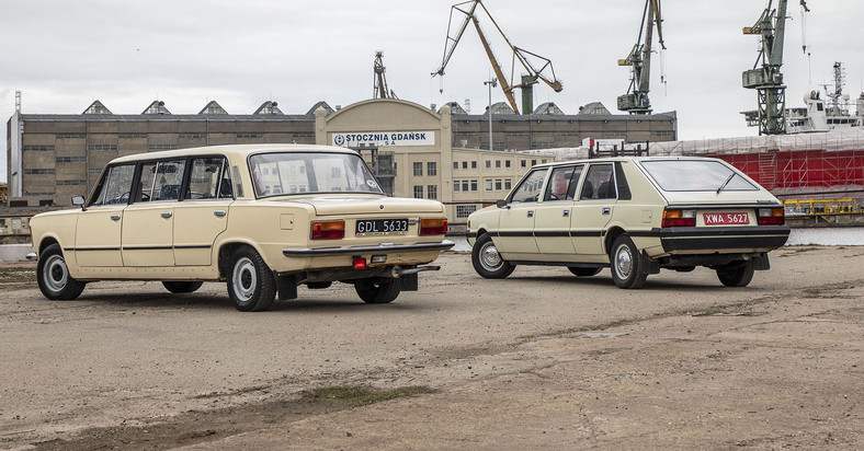 Polski Fiat 125p i FSO Polonez w wersji Long - przedłużane auta z FSO