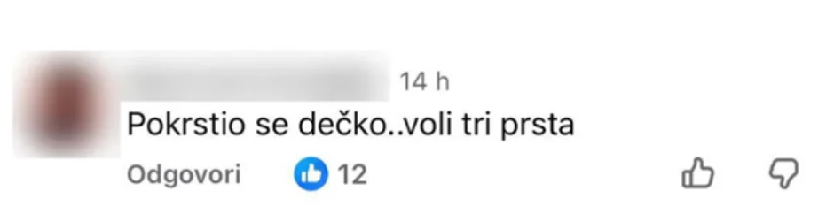 Uvrede na račun Jakova Jozinovića