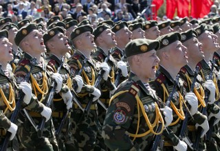 Zobacz zdjęcia z obchodów Dnia Zwycięstwa w Rosji, na Ukrainie i na Białorusi