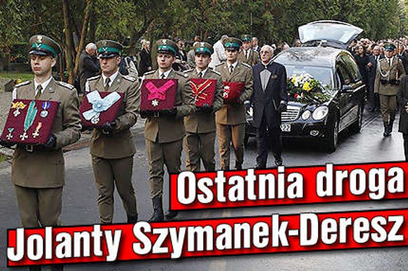 Ostatnia droga Jolanty Szymanek-Deresz