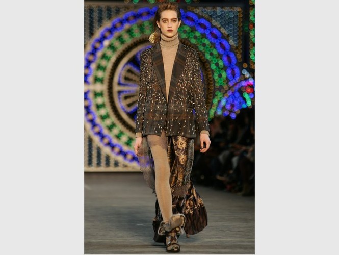 Kenzo w kolekcji jesień-zima 2011/2012 na Paris Fashion Week