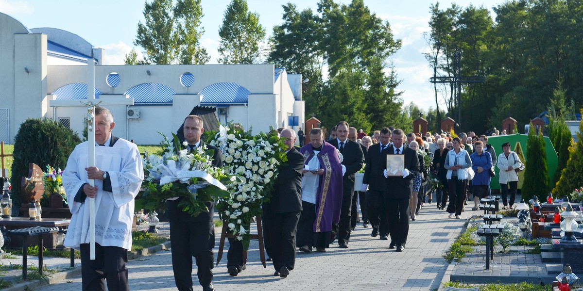 pogrzeb danielka skatowanego w Anglii