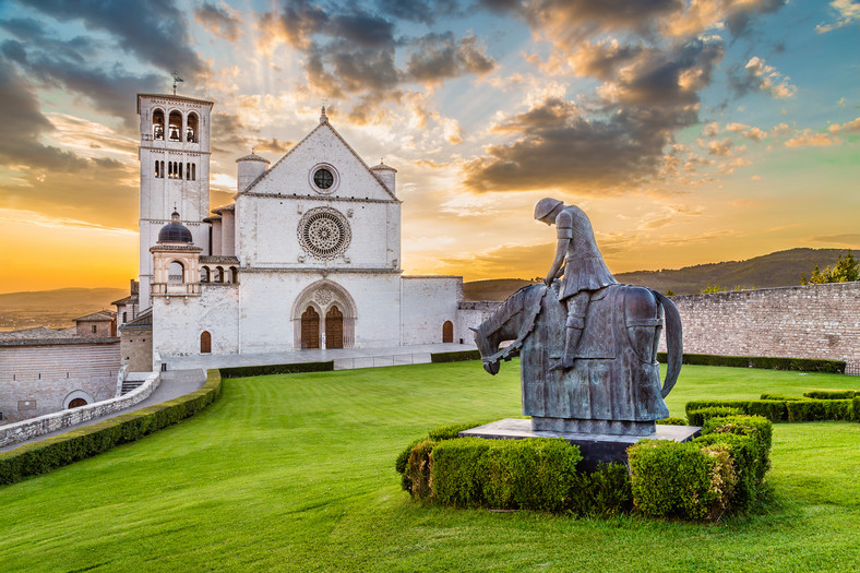 Bazylika Świętego Franciszka - Asyż, Umbria Włochy