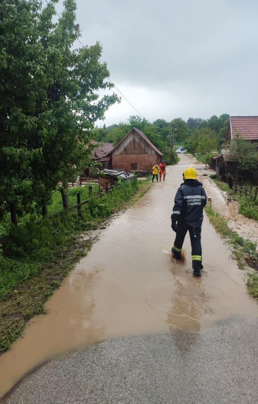 Poplave, Užice, evakuacija