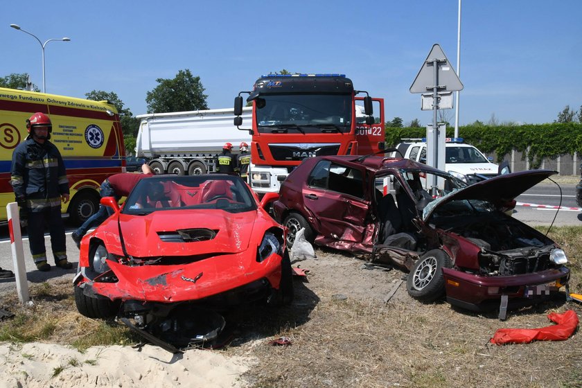 Tragiczny wypadek w Kielcach. Nie żyje kobieta