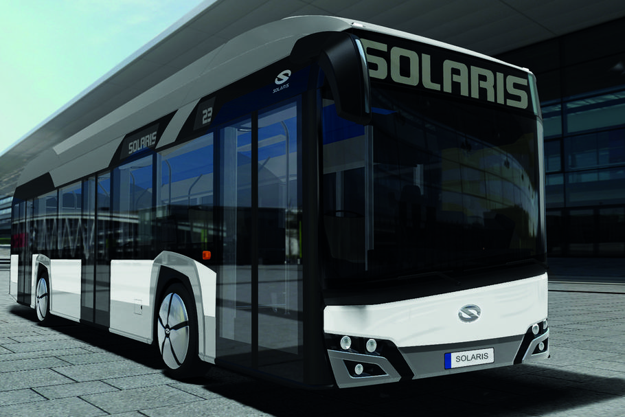 Solaris Urbino 12 hydrogen - wizualizacja