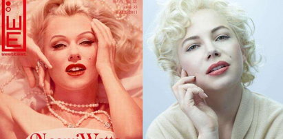 Dwie aktorki jako Marilyn Monroe