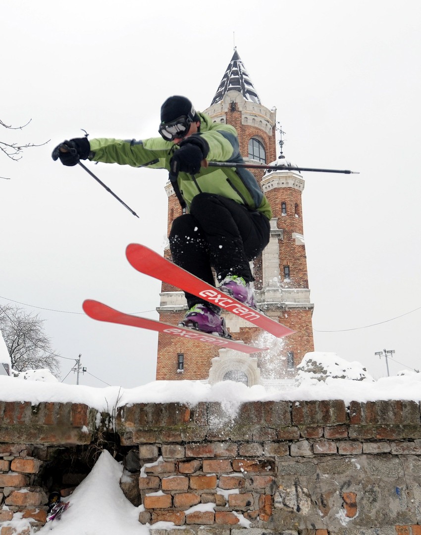 Skijaške majstorije Vladimir Vranešević izvodi i na Gardošu
