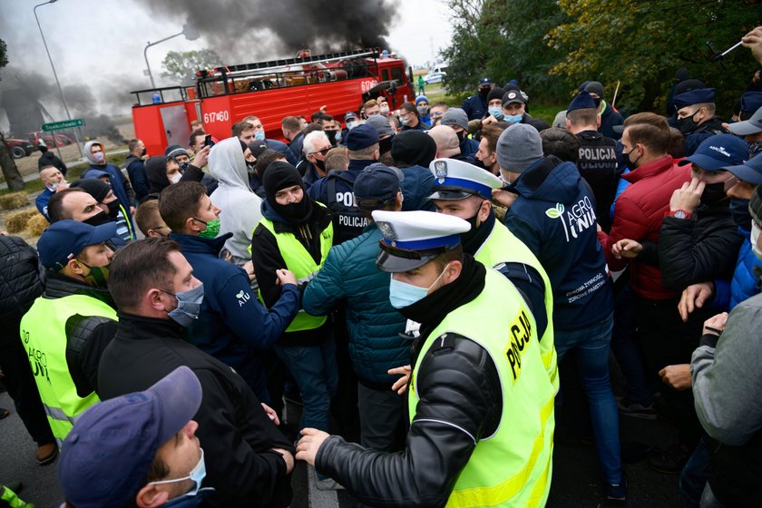 Rolnicy znów blokują drogi!