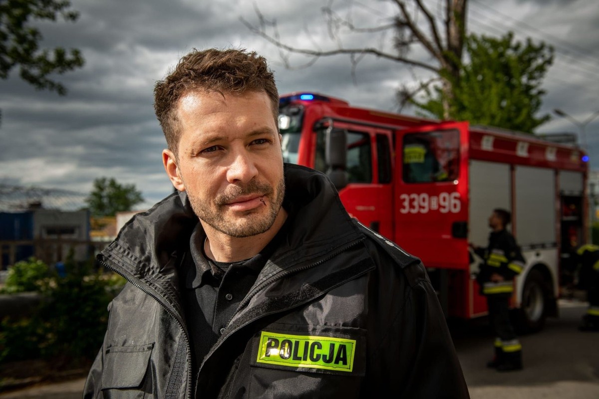 Andrzej Młynarczyk w serialu "Dzielnica strachu"