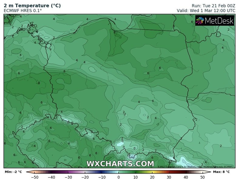 W przyszłym tygodniu ponownie zrobi się cieplej