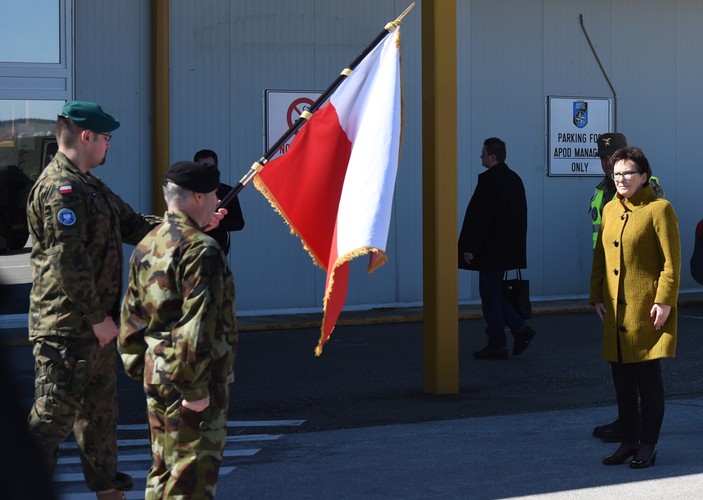 Premier Ewa Kopacz w Kosowie