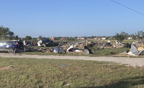 Skutki przejścia tornada