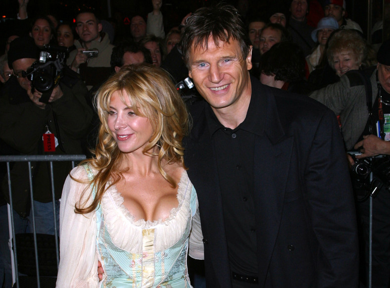 Natasha Richardson i Liam Neeson w 2002 r. 